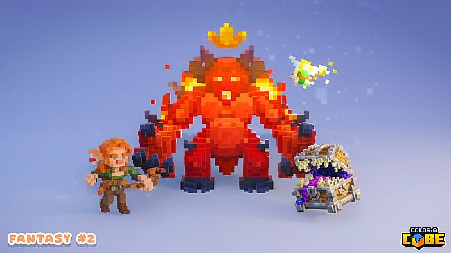 Color-A-Cube - Fantasy Pack #2