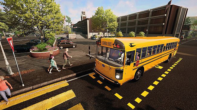 Bus Simulator 21 Next Stop - Official School Bus Extension