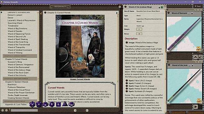 Fantasy Grounds - The Wondrous Tome of Wands