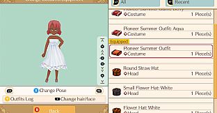 Frontier Summer Clothes Set - WorldNeverland - Daily Life in the Elnea Kingdom - Another Life Adventure