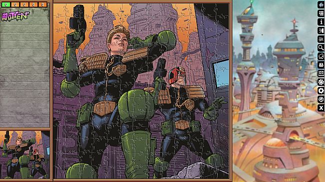 Pixel Puzzles Ultimate - Puzzle Pack: 2000 AD