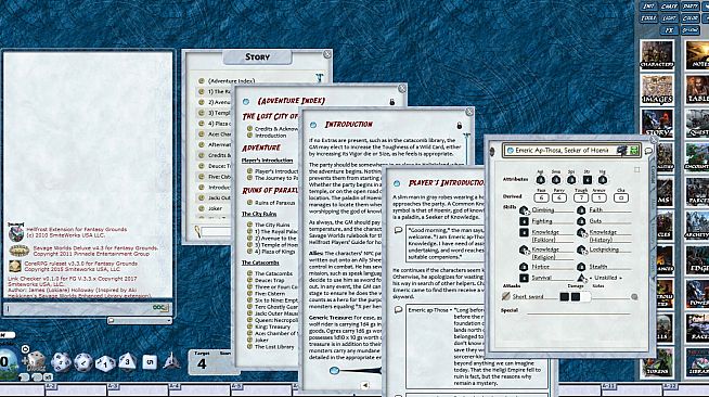 Fantasy Grounds - Hellfrost: The Lost City of Paraxis (Savage Worlds)