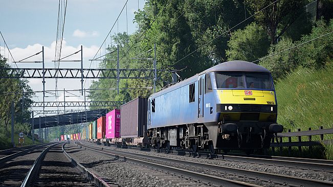 Train Sim World 7: BR Class 90 Electric Freight Loco Add-On