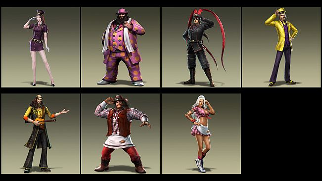 DW8E: DW7 Original Costume Pack 2