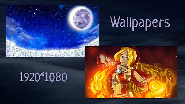 Earthshine: Moonbeam (ost, minigame etc).