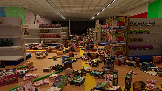 Mess in the Toy Shop