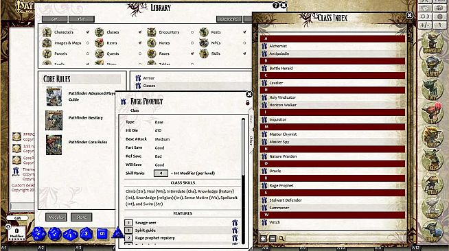 Fantasy Grounds - Pathfinder RPG - Advanced Player's Guide (PFRPG)