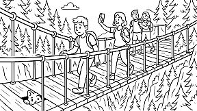 100 Cats Lost In Canada Find & Color