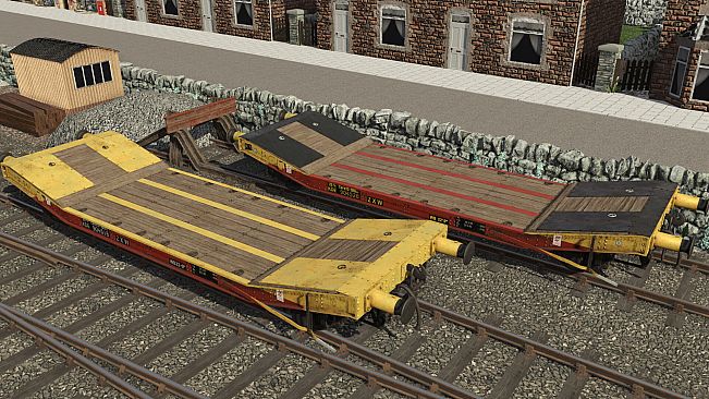 Trainz 2019 DLC - BR Lowmacs - Flat Wagon Pack 2