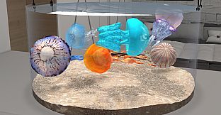 Behind Glass: Aquarium Simulator - Round Tank and Jellyfish Pack