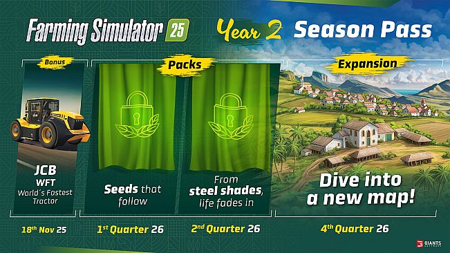 Farming Simulator 25: Year 2 Season Pass