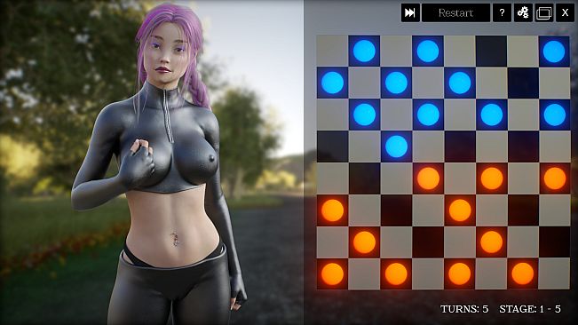 3D Hentai Checkers - Additional Girls 1