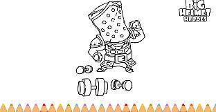 Big Helmet Heroes - Coloring Book