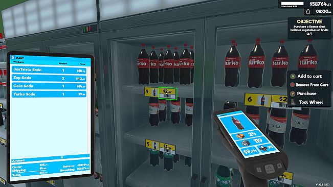 Supermarket Simulator