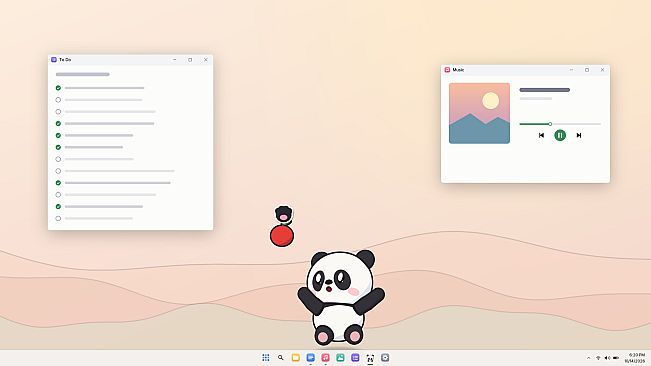Roly-Poly Panda: Desktop Pet