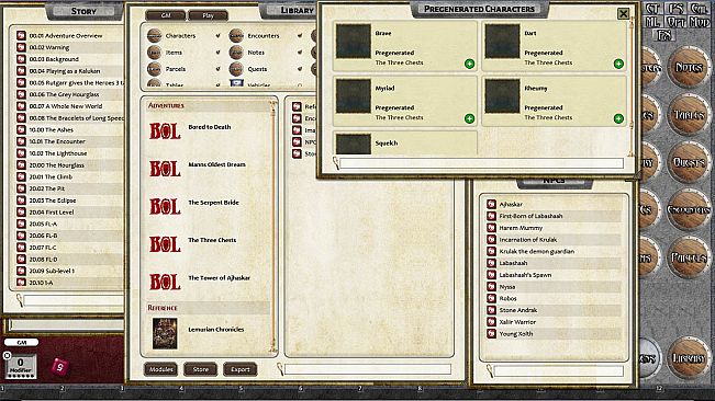 Fantasy Grounds - Lemurian Chronicles