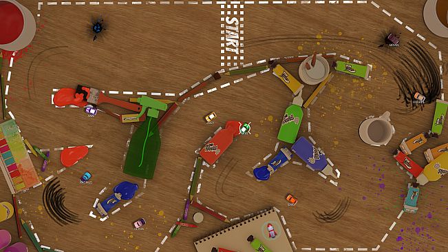 Event Race - Bob's Art Table Tracks