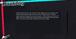 Tyrano Studio - System UI Skin Plugin #1