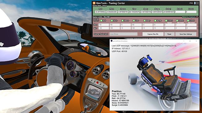 animARide 6DOF emulator