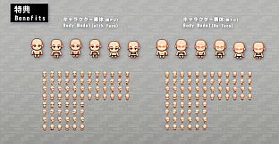 RPG Maker MZ - SERIALGAMES LivingGoodCity Japanese School NPC SET