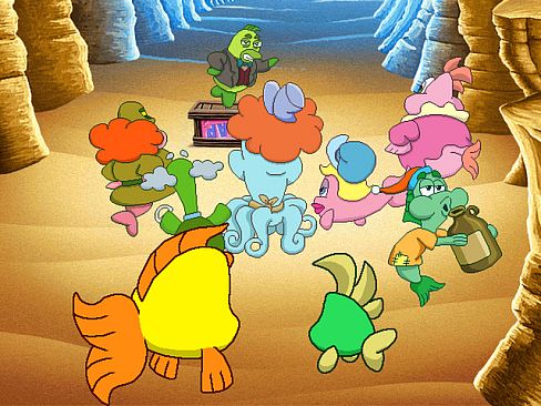 Freddi Fish 5 featuring Mess Hall Mania: The Case of the Creature of Coral Cove