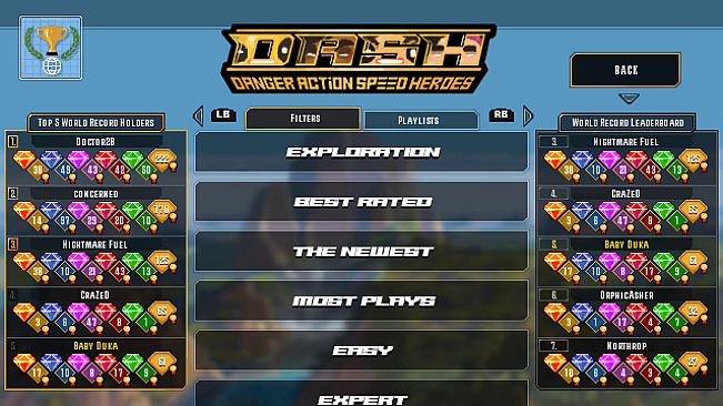 DASH: Danger Action Speed Heroes