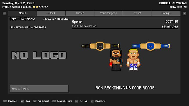 Wrestling Manager 2023