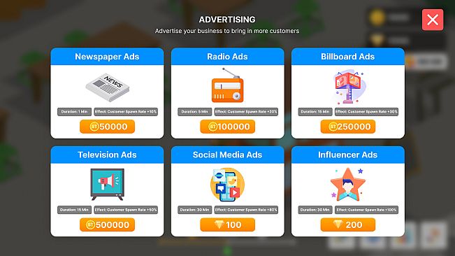 Asian Food Cart Tycoon