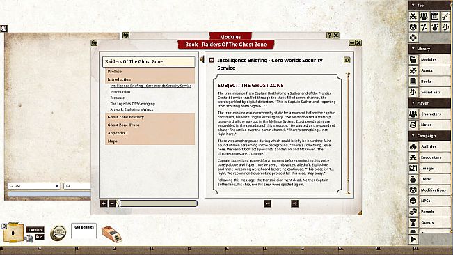 Fantasy Grounds - Raiders of the Ghost Zone
