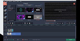 Movavi Video Editor Plus 2020 Effects  - VHS Intro Pack