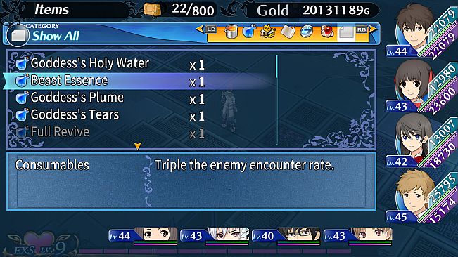 EXSTETRA - Item Set