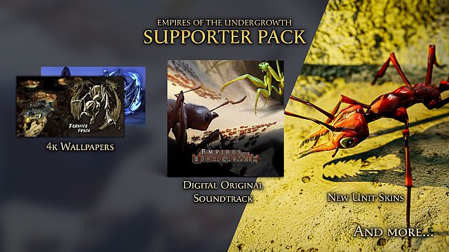 Empires of the Undergrowth - Supporter Pack