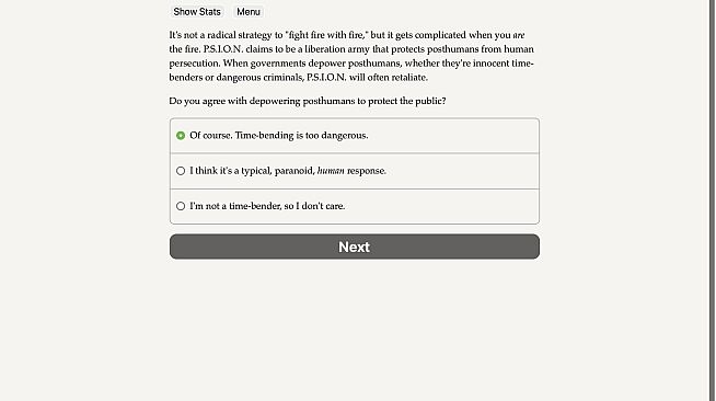 Posthuman: Guardians vs PSION
