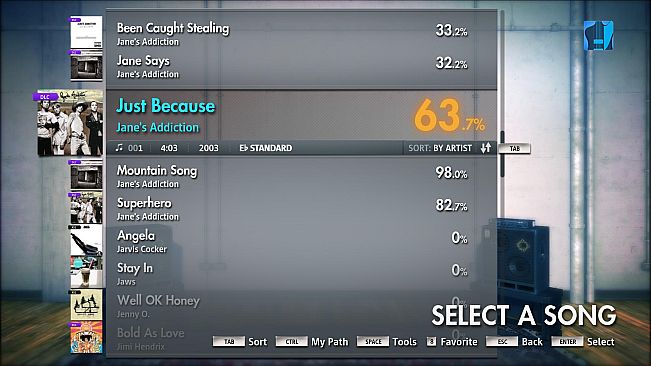 Rocksmith 2014 – Jane’s Addiction - “Just Because”