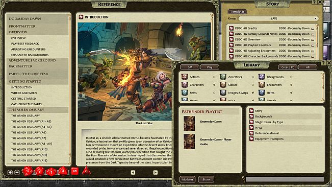 Fantasy Grounds - Pathfinder Playtest Adventure: Doomsday Dawn (PFRPG)