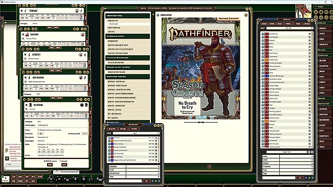 Fantasy Grounds - Pathfinder 2 RPG - Season of Ghosts AP 3: No Breath to Cry