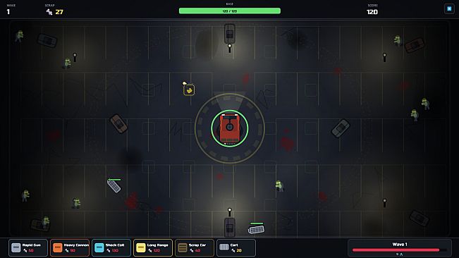 Zombie Parking Lot Defense