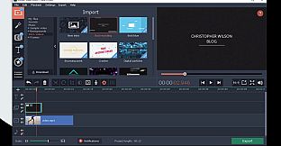 Movavi Video Editor Plus 2020 Effects  - VHS Intro Pack