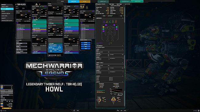 MechWarrior Online - Howl Legendary Mech Pack