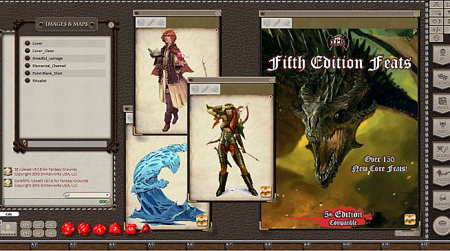 Fantasy Grounds - 5E: Fifth Edition Feats