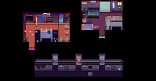 RPG Maker MZ - Winlu Cyberpunk Tileset - Interior