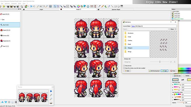 Game Character Hub PE: DS Generator Parts