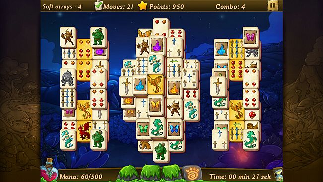 Elves vs Goblins Mahjongg World