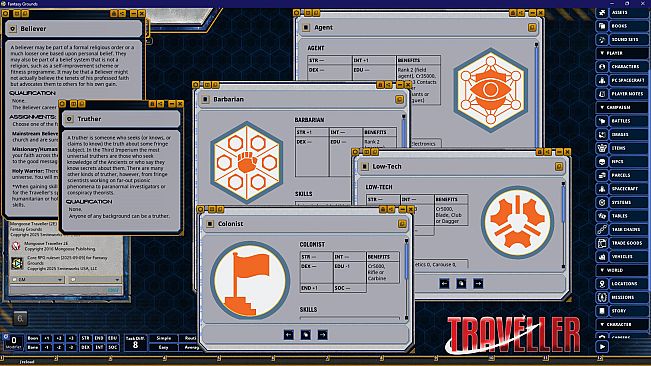 Fantasy Grounds - Traveller Companion Update 2024