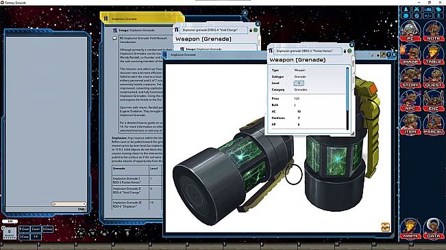 Fantasy Grounds - Secret Weapons Project