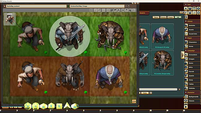 Fantasy Grounds - Devin Night Pack 217: Heroic Characters 40