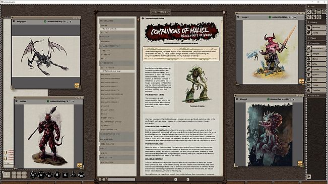 Fantasy Grounds - The Book of Fiends