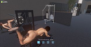 Hot Girls Gym - Nudist Gym Manager