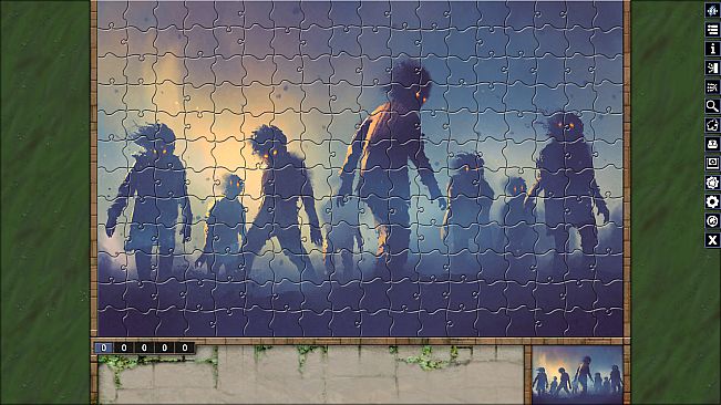 Pixel Puzzles Illustrations & Anime - Jigsaw Pack: Zombies