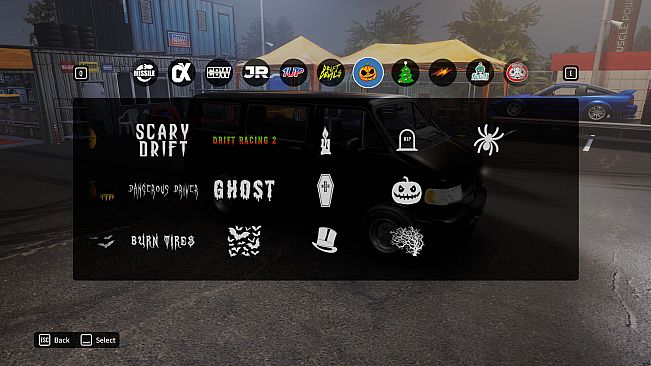 CarX Drift Racing Online - Halloween Sticker Pack